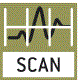 Režim snímání (SCAN):průběžné měření a zobrazování výsledků.
SCAN